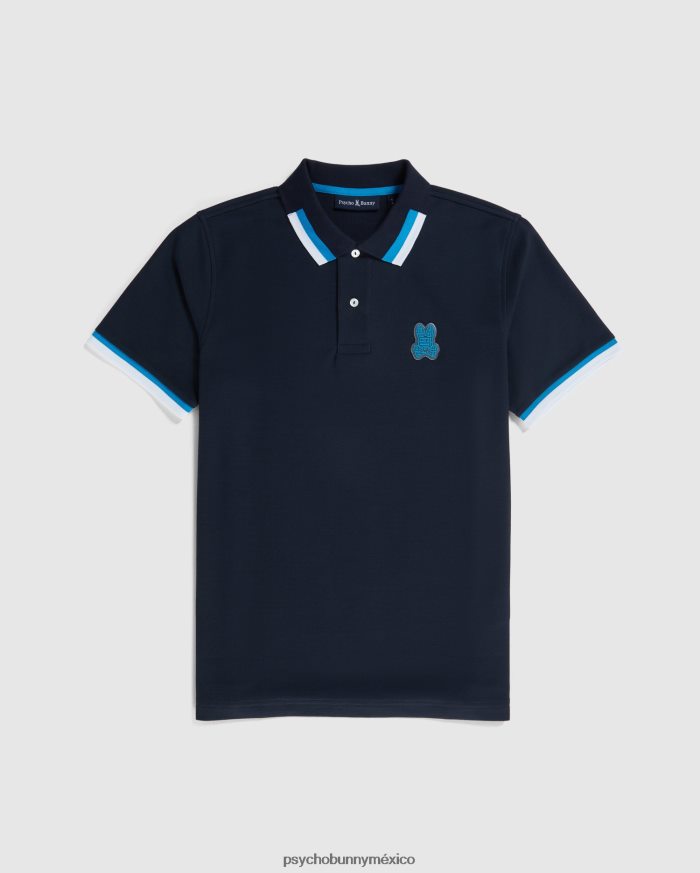 polo de moda pisani piqué para hombre ArmadaR4642219 Psycho Bunny