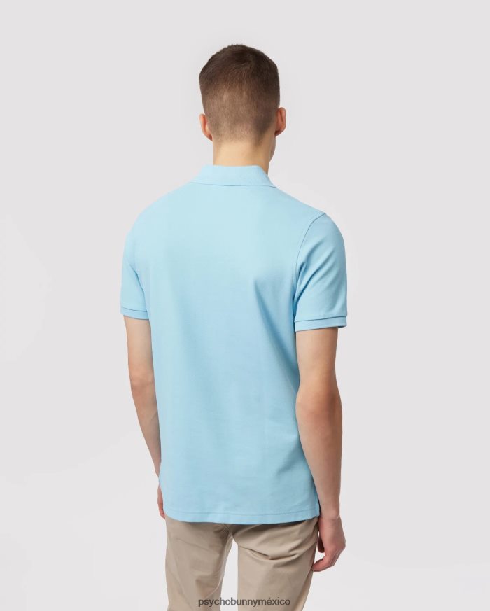 polo de piqué clásico para hombre cielo azulR4642255 Psycho Bunny