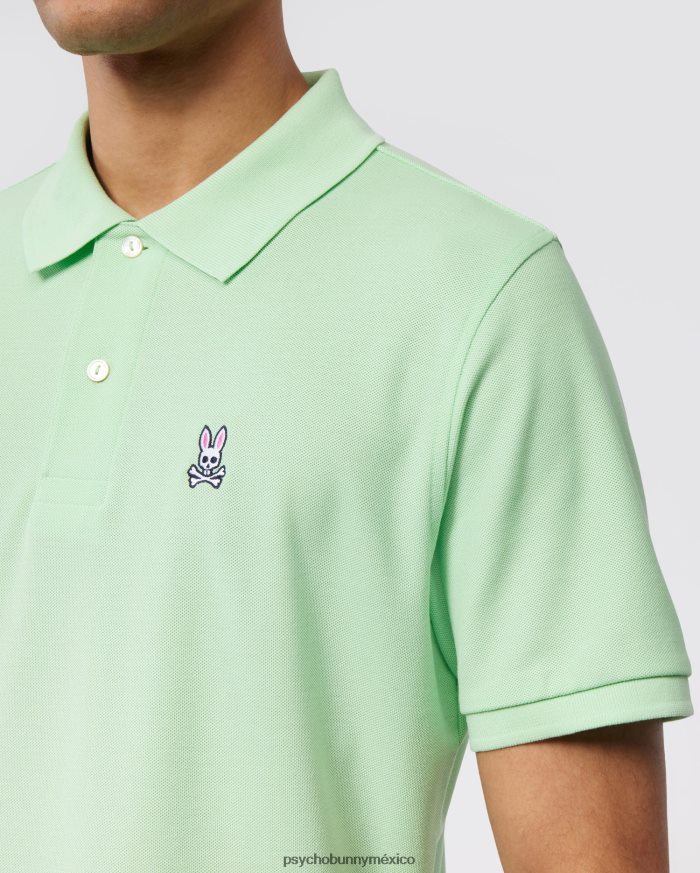 polo de piqué clásico para hombre menta heladaR4642250 Psycho Bunny