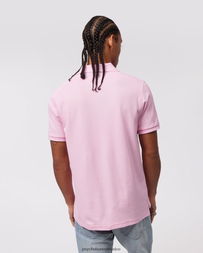polo de piqué clásico para hombre rosa puroR4642217 Psycho Bunny