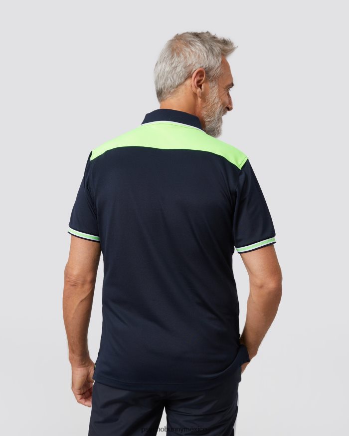 polo deportivo a rayas con cuello olex para hombre ArmadaR4642296 Psycho Bunny