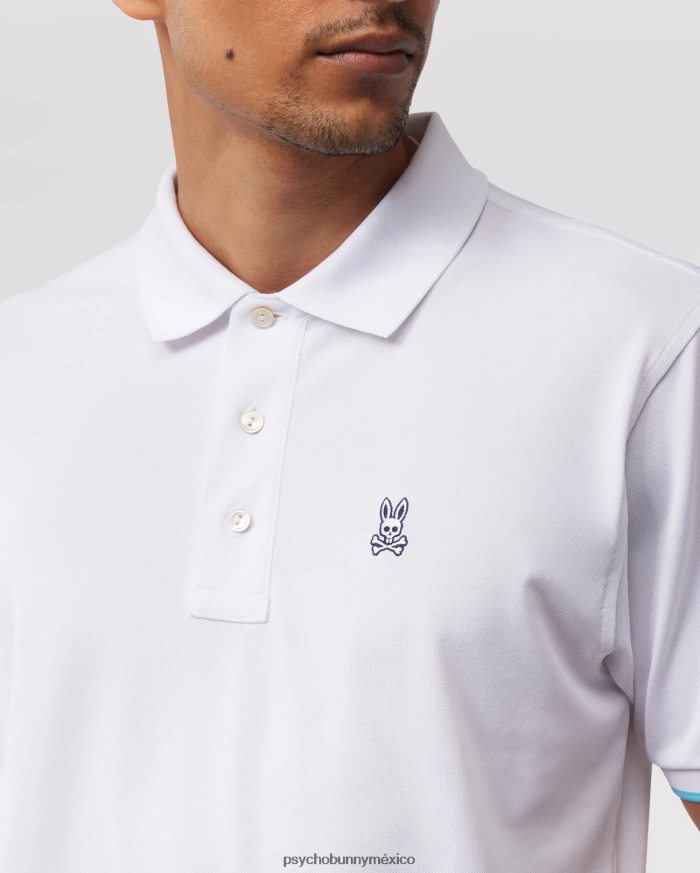 polo deportivo burnside para hombre blancoR4642247 Psycho Bunny