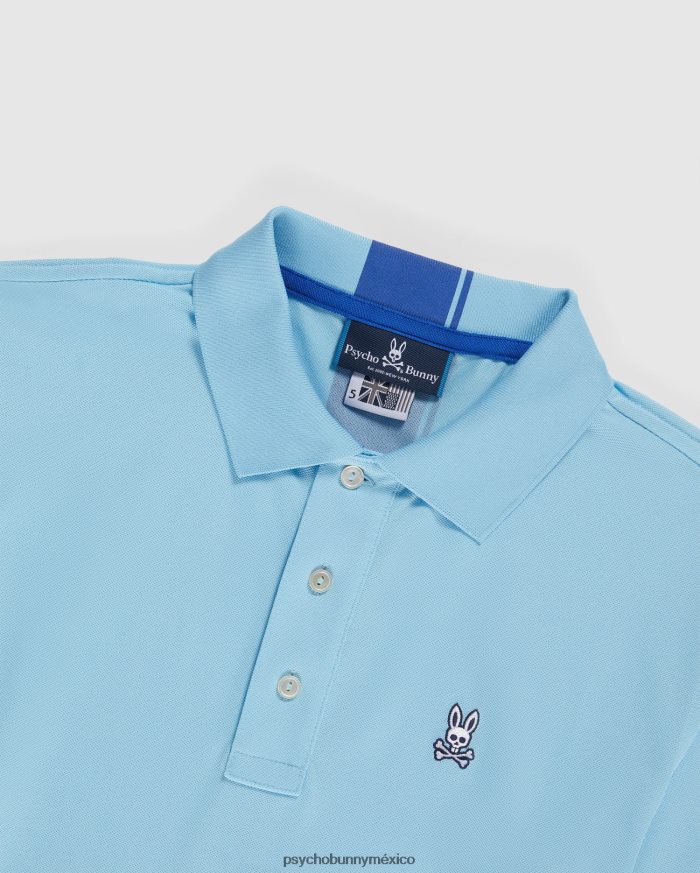 polo deportivo burnside para hombre cielo azulR464229 Psycho Bunny