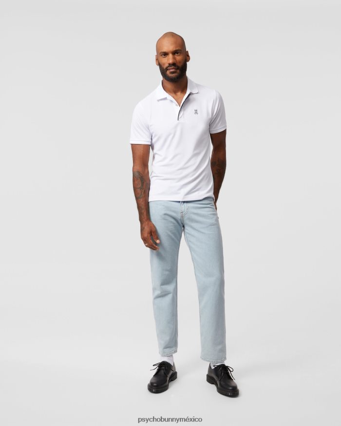 polo deportivo otis para hombre blancoR4642287 Psycho Bunny