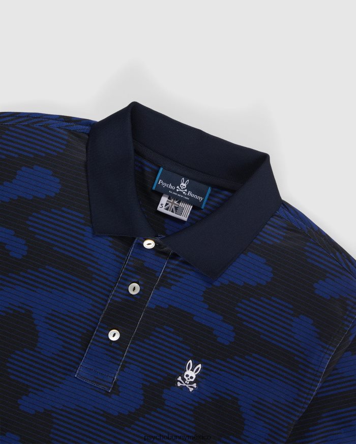 polo huston sport aop grande y alto para hombre ArmadaR46422394 Psycho Bunny