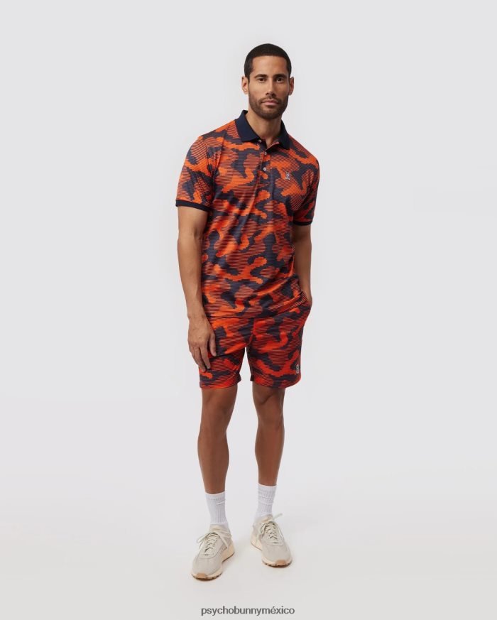 polo huston sport aop hombre ibis escarlataR4642243 Psycho Bunny