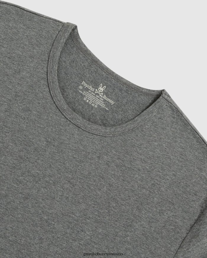Ropa interior para hombre, paquete de 2 camisetas con cuello redondo. R46422747 Psycho Bunny
