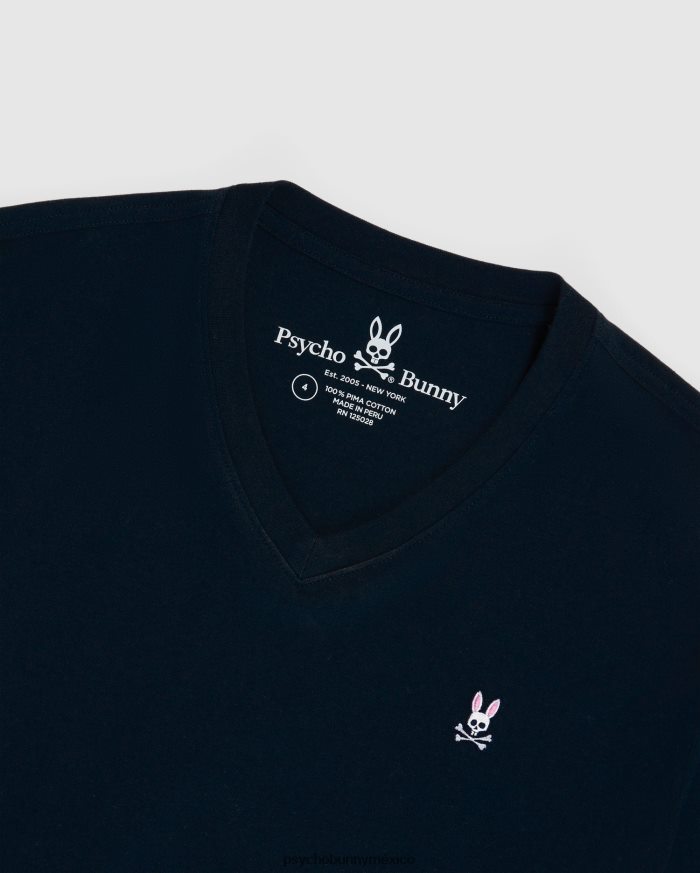 camiseta clásica con cuello en v grande y alto para hombre ArmadaR46422412 Psycho Bunny