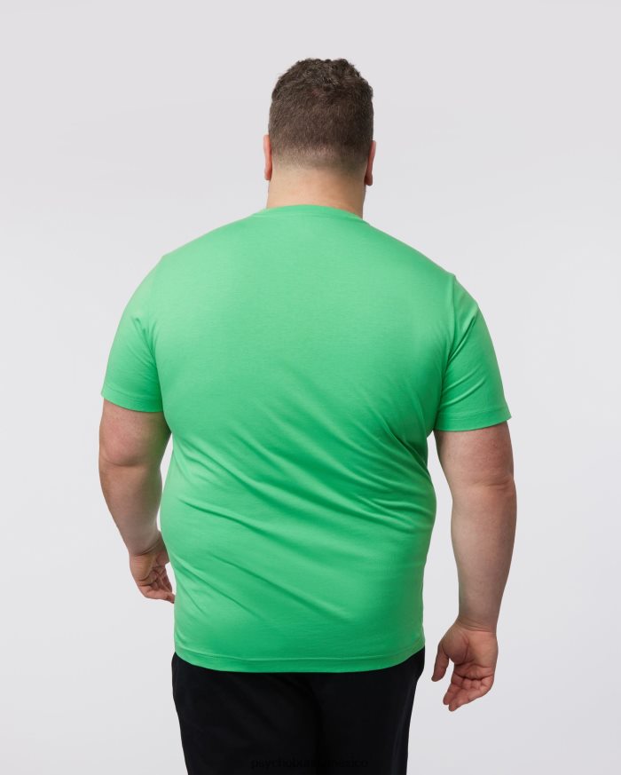 camiseta clásica con cuello en v grande y alto para hombre Kelly verdeR46422410 Psycho Bunny