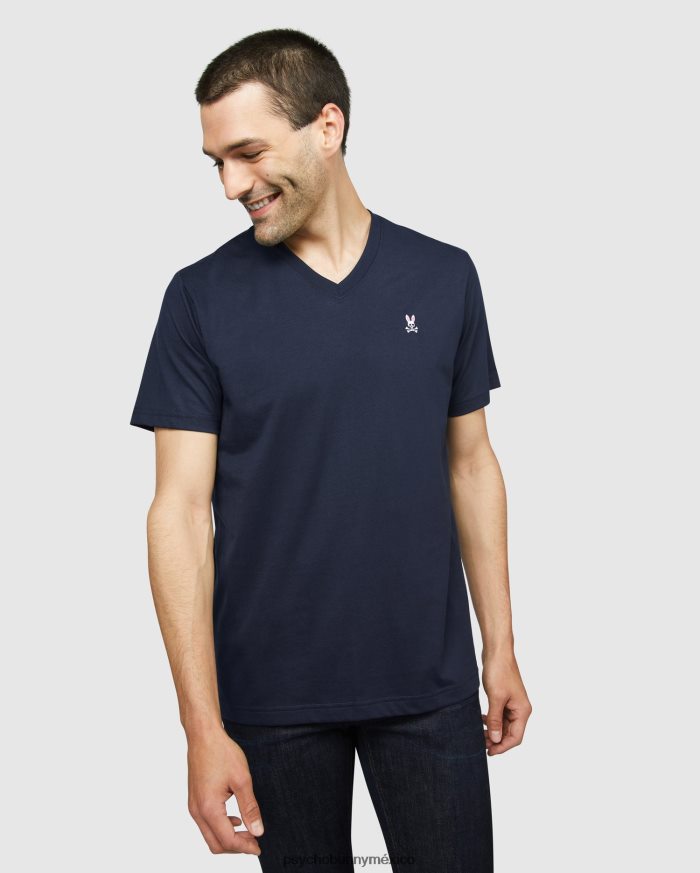 camiseta clásica con cuello en v para hombre ArmadaR46422271 Psycho Bunny
