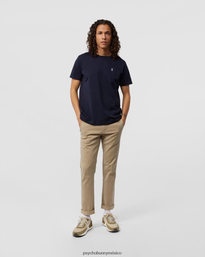 camiseta clásica con cuello redondo para hombre ArmadaR46422279 Psycho Bunny