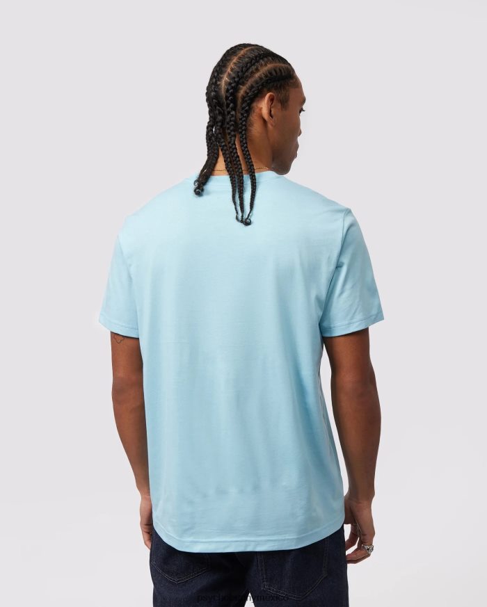 camiseta clásica con cuello redondo para hombre cielo azulR46422176 Psycho Bunny