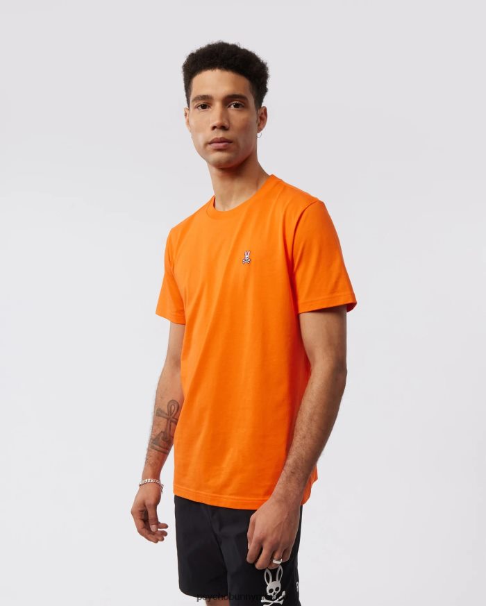 camiseta clásica con cuello redondo para hombre ibis escarlataR46422177 Psycho Bunny