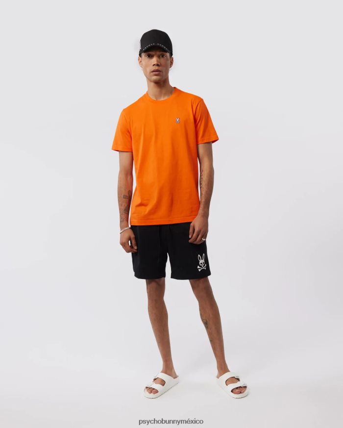 camiseta clásica con cuello redondo para hombre ibis escarlataR46422177 Psycho Bunny