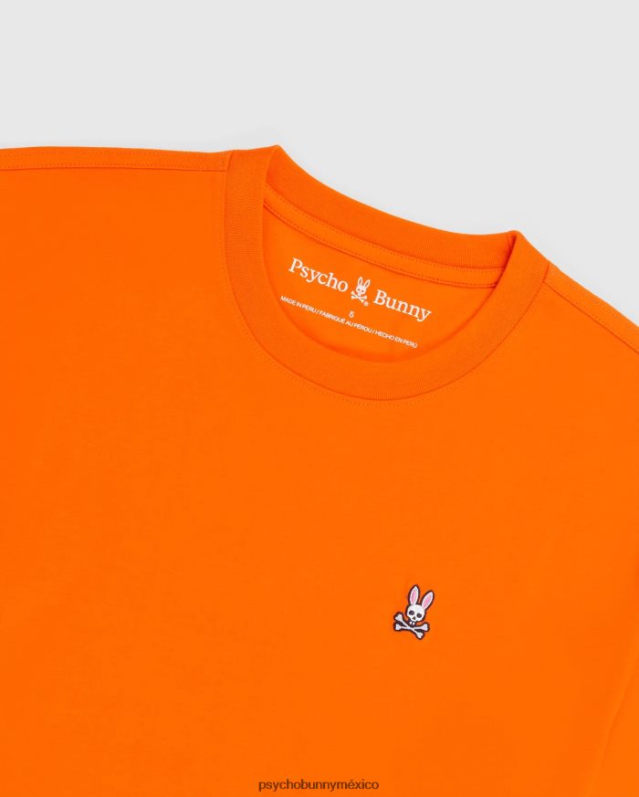 camiseta clásica con cuello redondo para hombre ibis escarlataR46422177 Psycho Bunny