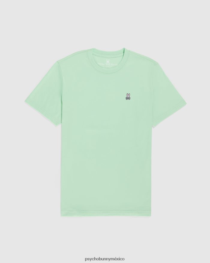 camiseta clásica con cuello redondo para hombre menta heladaR46422175 Psycho Bunny