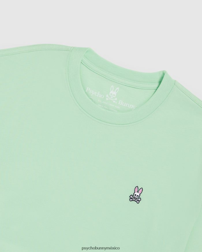 camiseta clásica con cuello redondo para hombre menta heladaR46422175 Psycho Bunny
