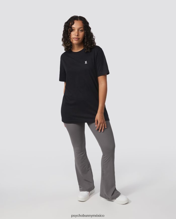 camiseta clásica con cuello redondo para hombre negroR46422178 Psycho Bunny