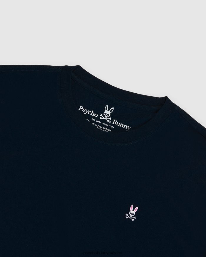 camiseta clásica de manga larga con cuello redondo para hombre ArmadaR46422213 Psycho Bunny