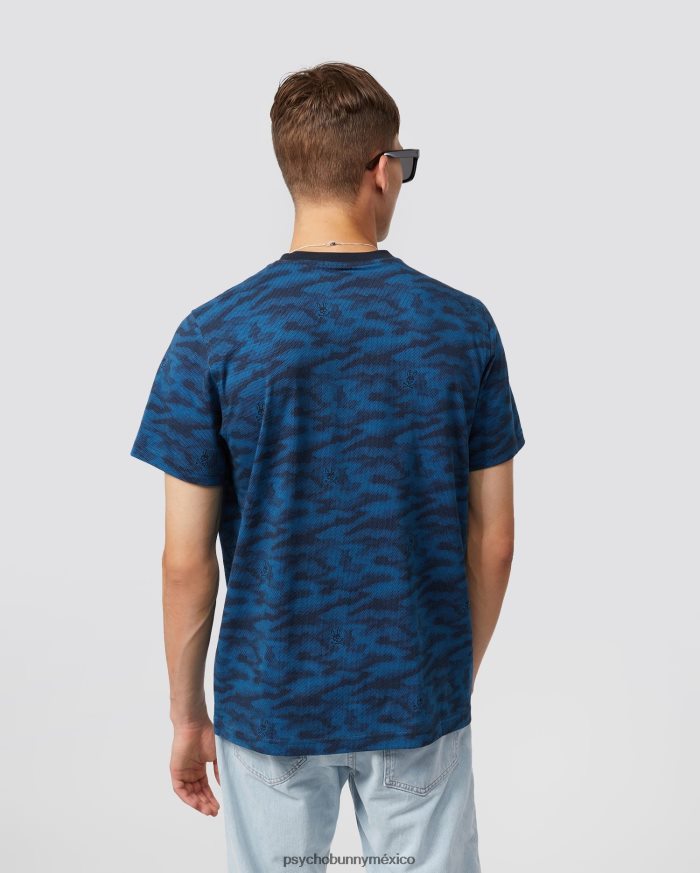 camiseta con estampado de camuflaje rockaway para hombre Mar EgeoR46422273 Psycho Bunny