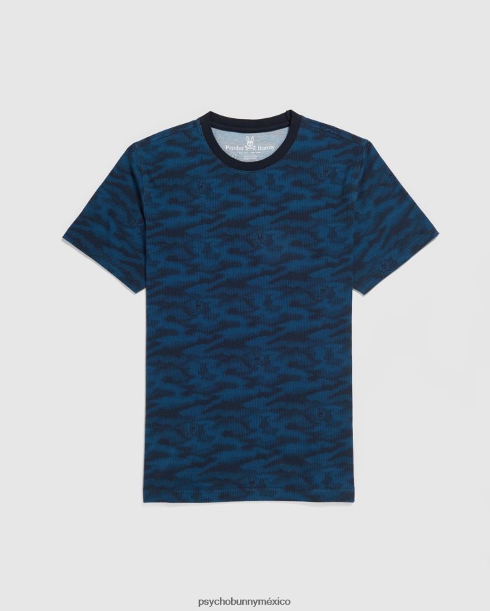 camiseta con estampado de camuflaje rockaway para hombre Mar EgeoR46422273 Psycho Bunny