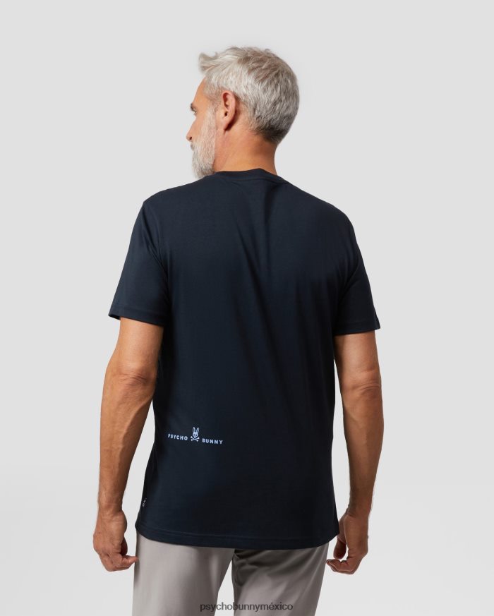 camiseta con gráfico bordado starwood para hombre ArmadaR46422192 Psycho Bunny