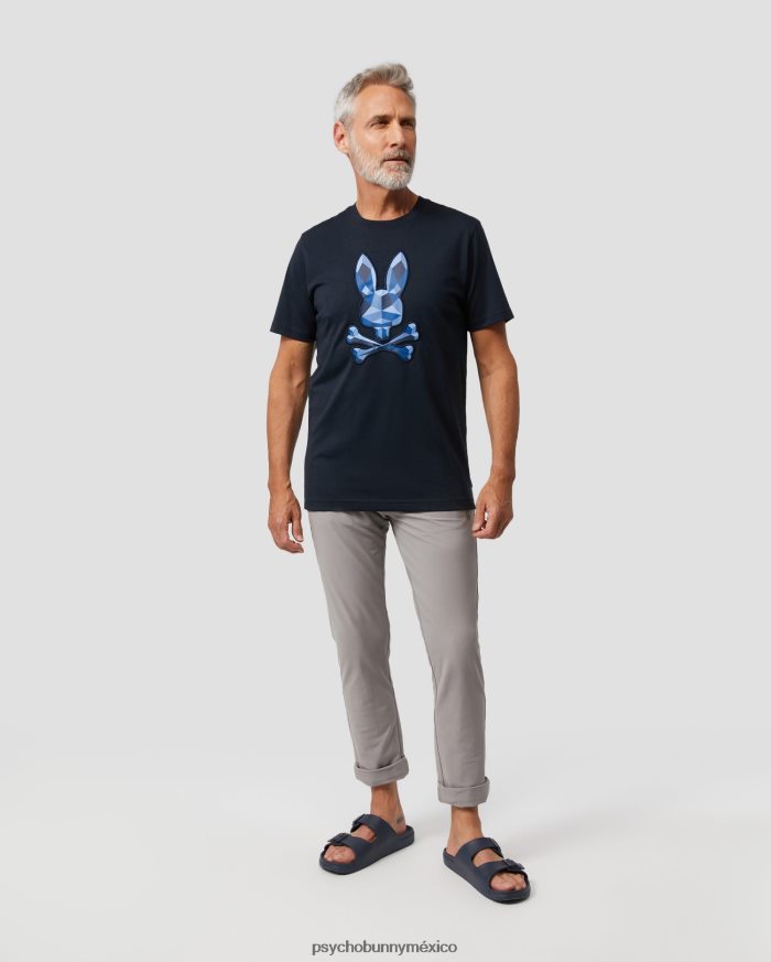 camiseta con gráfico bordado starwood para hombre ArmadaR46422192 Psycho Bunny