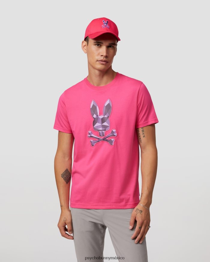 camiseta con gráfico bordado starwood para hombre sorbeteR46422212 Psycho Bunny