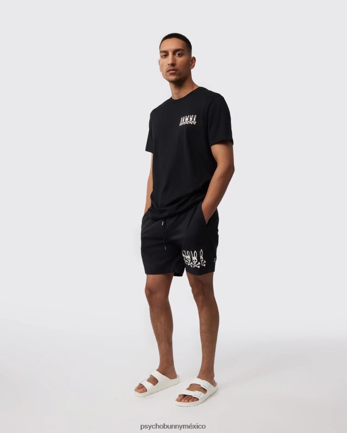 camiseta con gráfico bordado stoke para hombre negroR46422143 Psycho Bunny