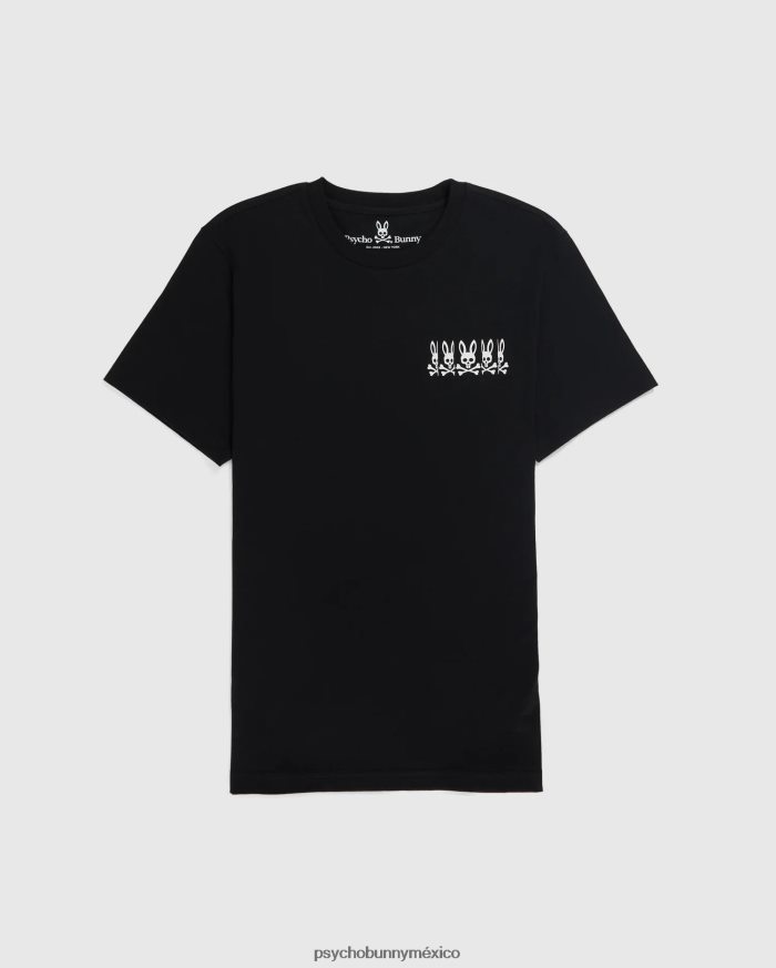 camiseta con gráfico bordado stoke para hombre negroR46422143 Psycho Bunny