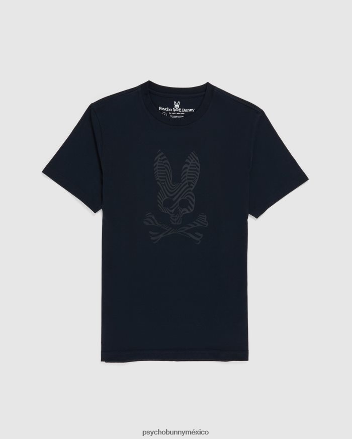camiseta con gráfico de borde para hombre ArmadaR46422139 Psycho Bunny