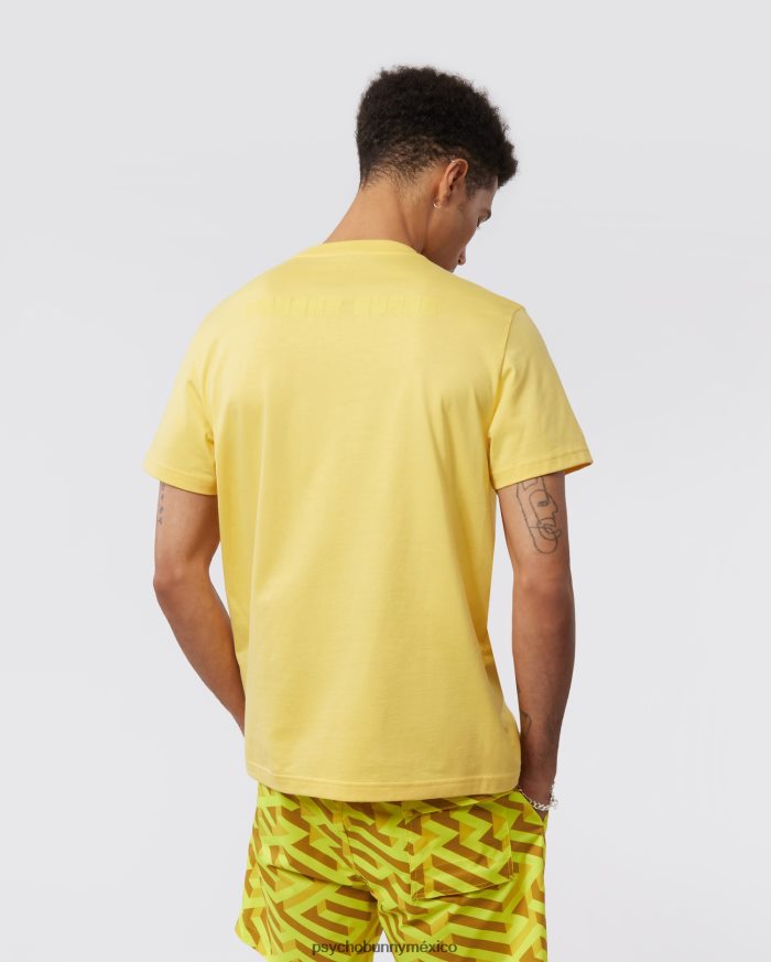 camiseta con gráfico de borde para hombre natillaR46422172 Psycho Bunny