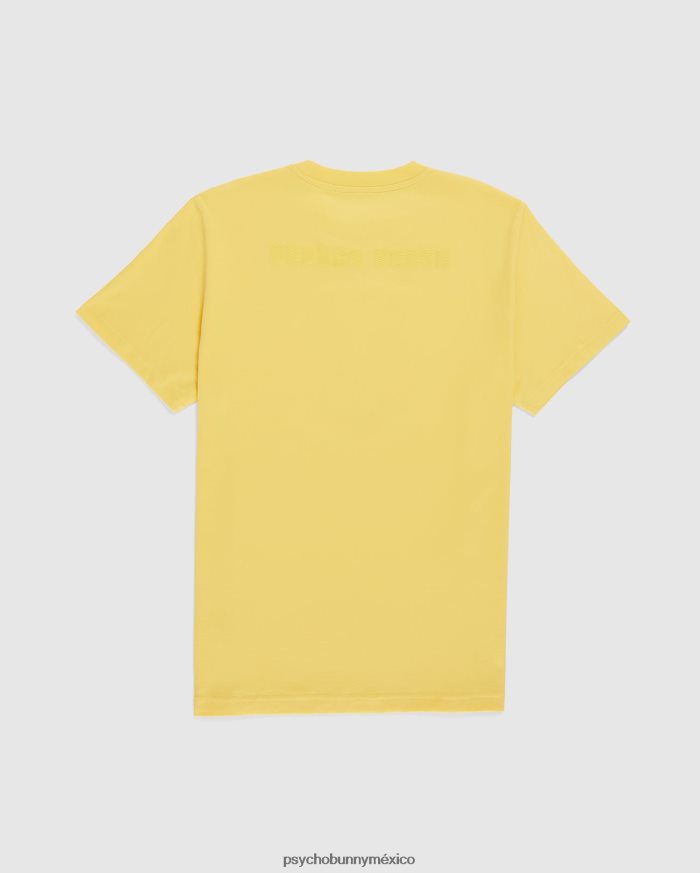 camiseta con gráfico de borde para hombre natillaR46422172 Psycho Bunny