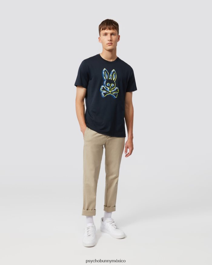 camiseta con gráfico de conejito meyer para hombre ArmadaR46422231 Psycho Bunny