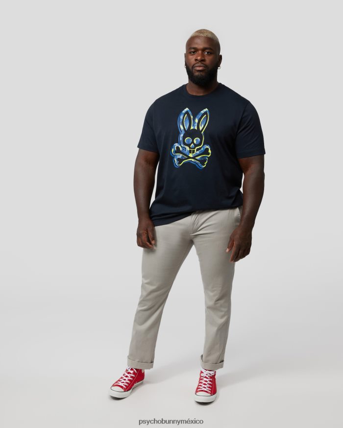 camiseta con gráfico del conejito meyer grande y alto para hombre ArmadaR46422420 Psycho Bunny