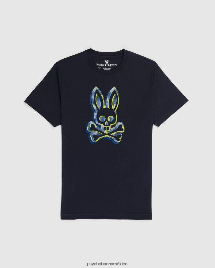 camiseta con gráfico del conejito meyer grande y alto para hombre ArmadaR46422420 Psycho Bunny