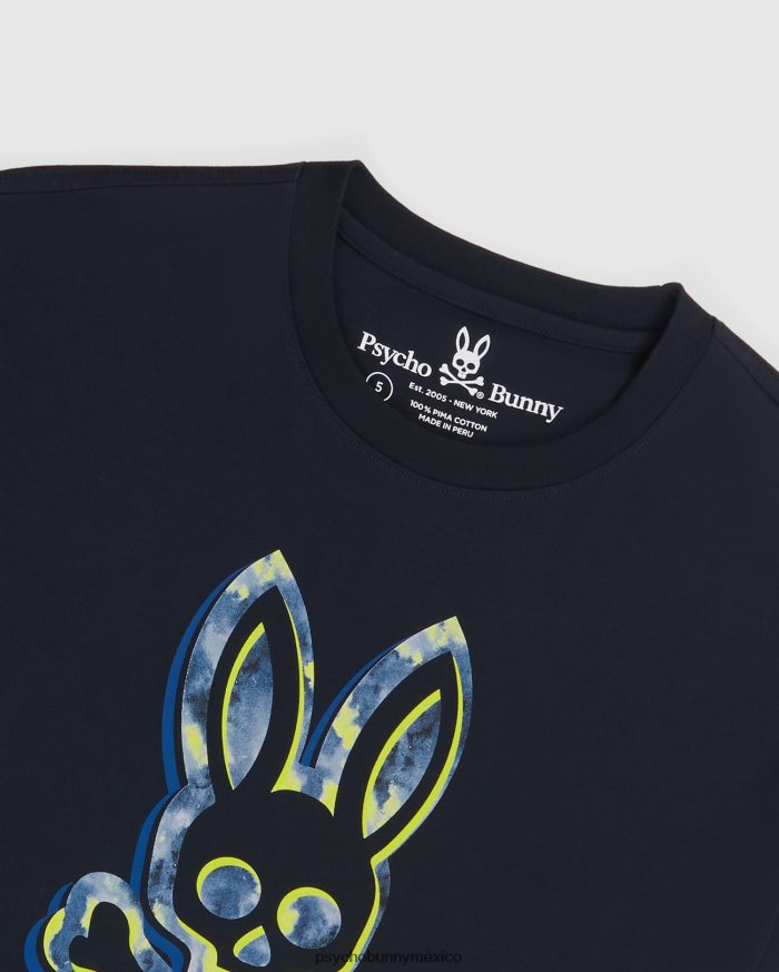 camiseta con gráfico del conejito meyer grande y alto para hombre ArmadaR46422420 Psycho Bunny