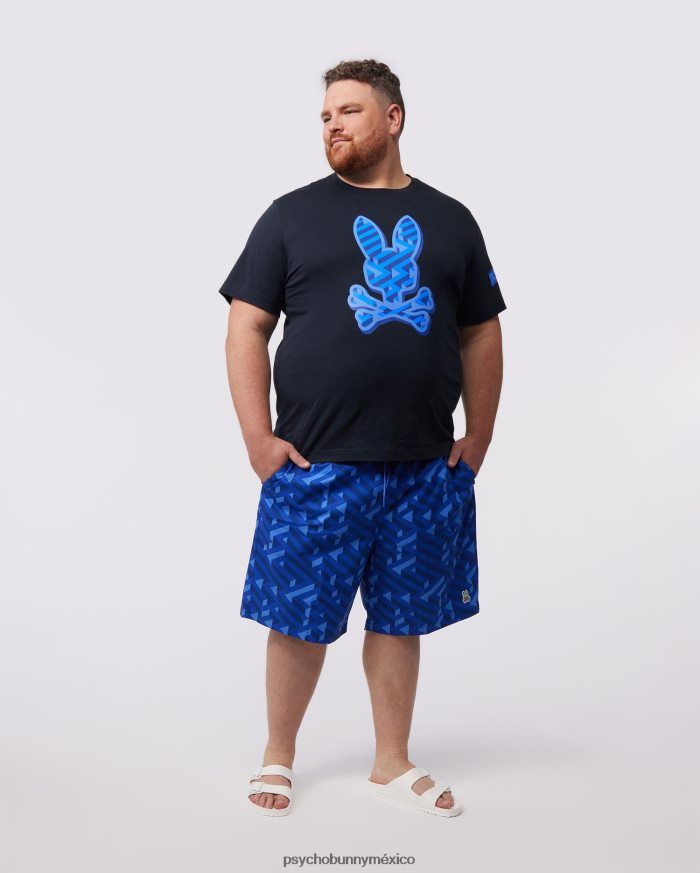 camiseta con gráfico del conejito pisani grande y alto para hombre ArmadaR46422393 Psycho Bunny