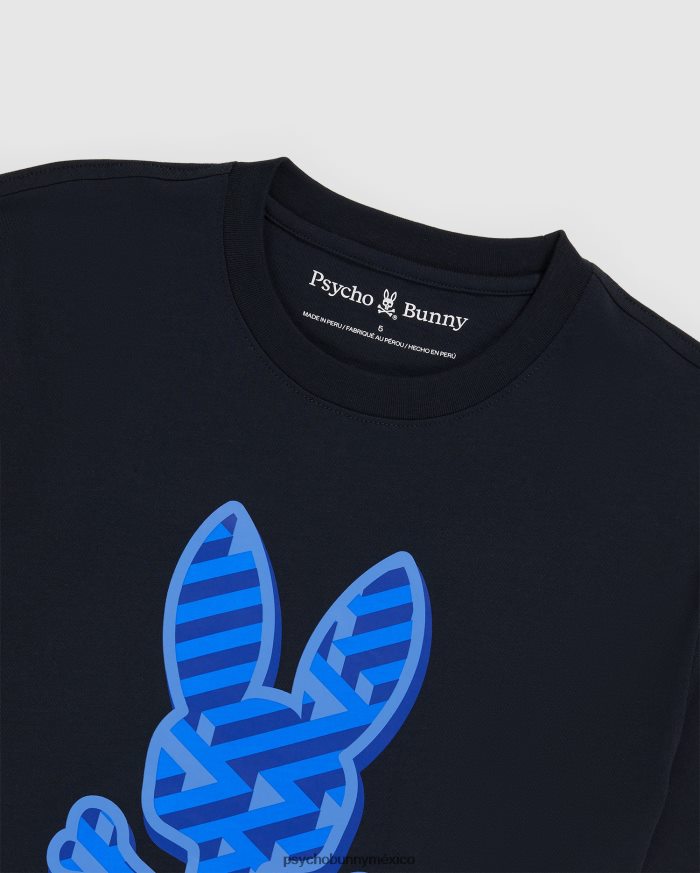 camiseta con gráfico del conejito pisani grande y alto para hombre ArmadaR46422393 Psycho Bunny