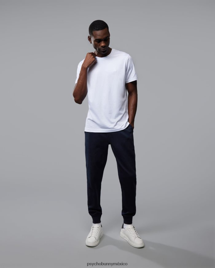 camiseta de contorno para hombre blancoR46422182 Psycho Bunny