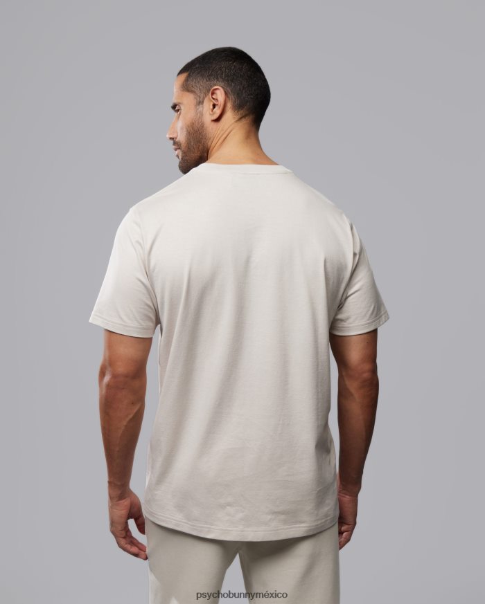 camiseta de contorno para hombre lino naturalR46422112 Psycho Bunny
