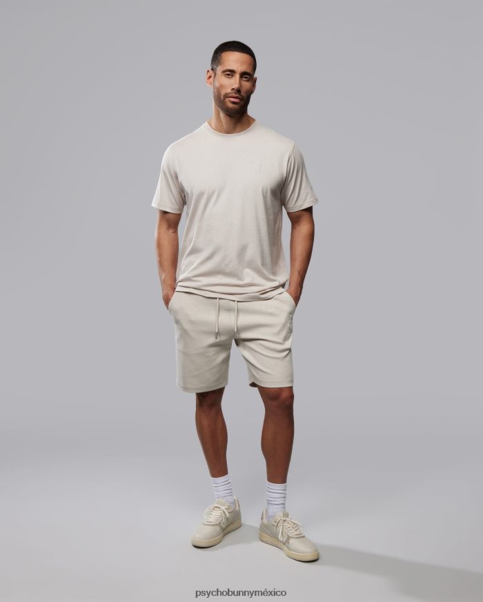 camiseta de contorno para hombre lino naturalR46422112 Psycho Bunny