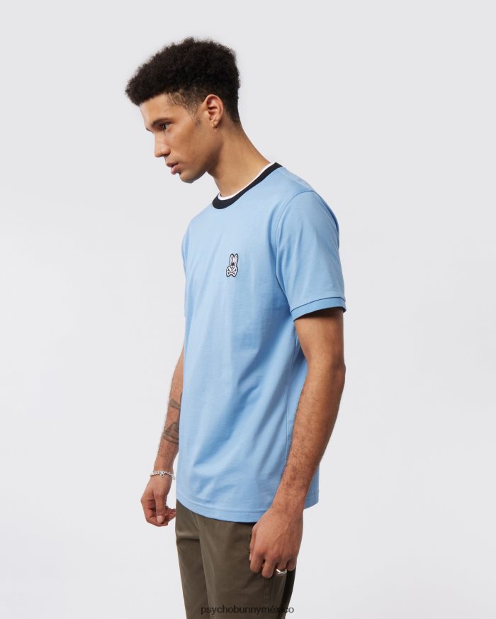 camiseta de moda de sarga para hombre cielo de montanaR46422146 Psycho Bunny