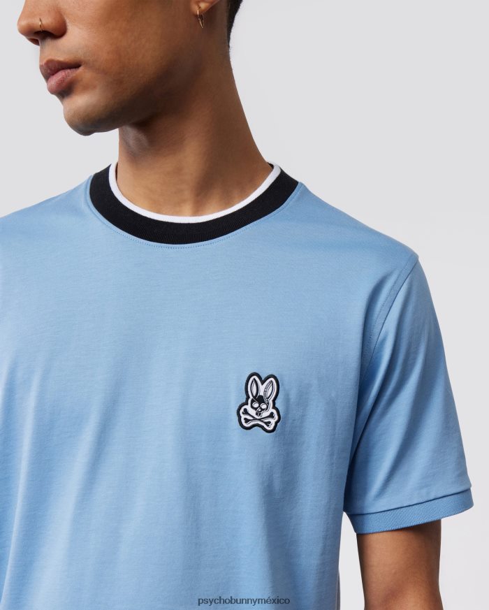 camiseta de moda de sarga para hombre cielo de montanaR46422146 Psycho Bunny