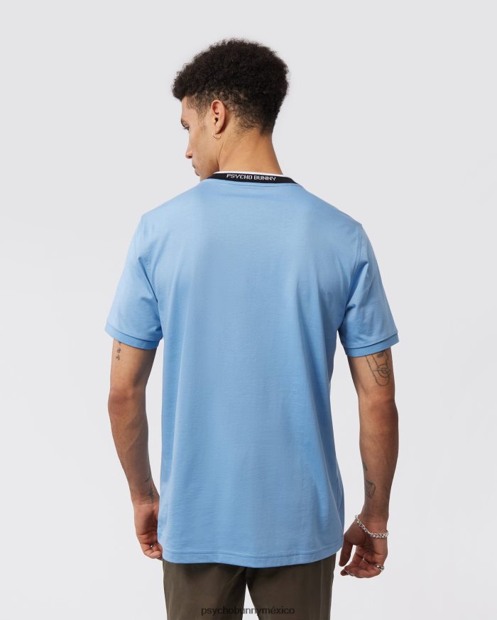 camiseta de moda de sarga para hombre cielo de montanaR46422146 Psycho Bunny