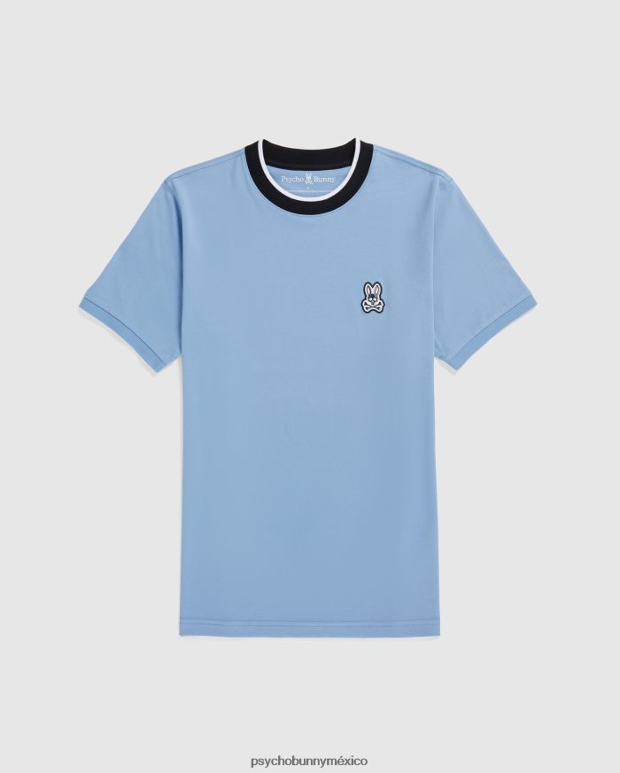 camiseta de moda de sarga para hombre cielo de montanaR46422146 Psycho Bunny