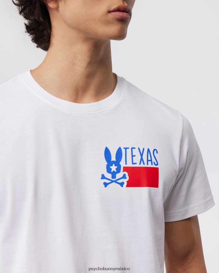 camiseta de texas para hombre blancoR46422196 Psycho Bunny