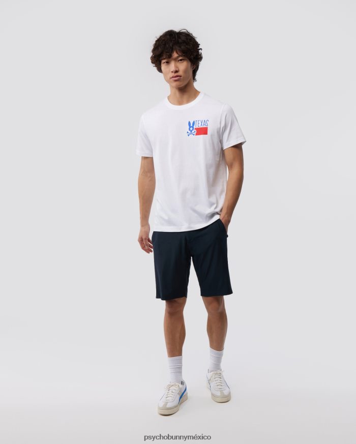 camiseta de texas para hombre blancoR46422196 Psycho Bunny