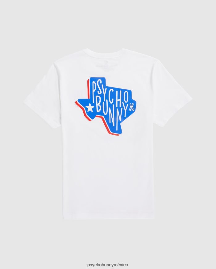 camiseta de texas para hombre blancoR46422196 Psycho Bunny