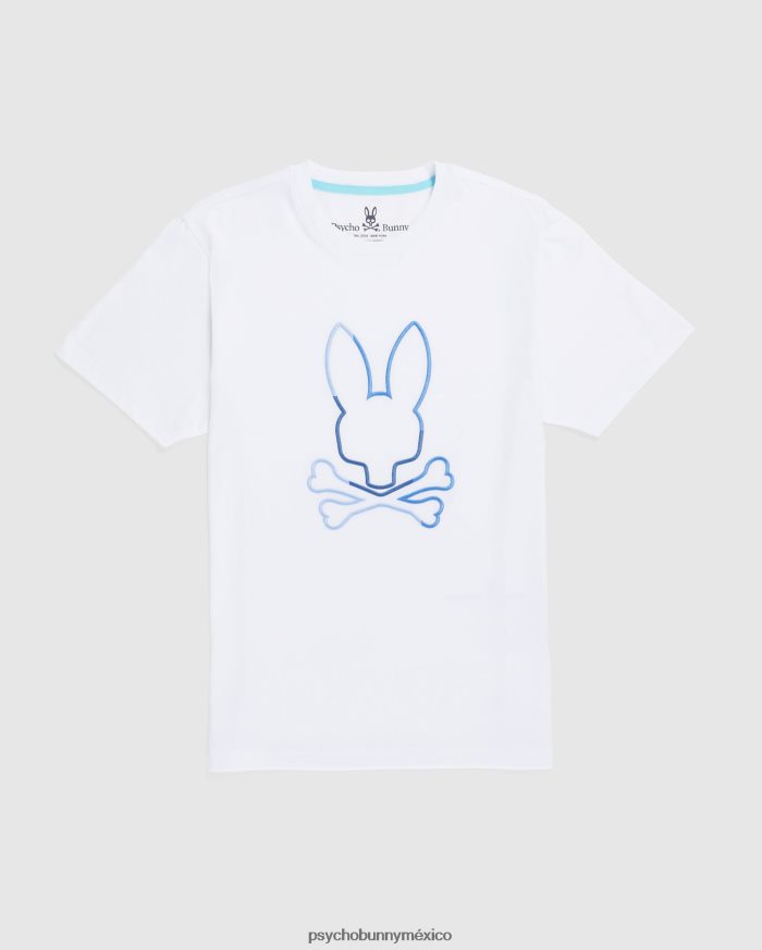 camiseta estampada calle para hombre blancoR46422188 Psycho Bunny